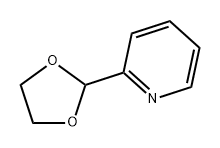 Pyridine-2-carbaldehyde ethylene acetal 结构式