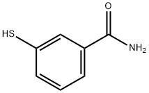3-巯基苯甲酰胺 结构式
