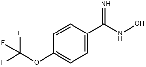 4-（三氟甲氧基）苄胺肟 结构式