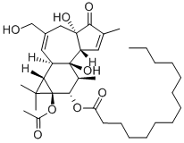 phorbolol myristate acetate 结构式