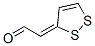 (3H-1,2-Dithiol-3-ylidene)acetaldehyde 结构式