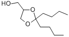 2,2-Dibutyl-1,3-dioxolane-4-methanol 结构式