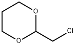 2-(氯甲基)-1,3-二噁烷 结构式