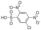 5-chloro-2,4-dinitrobenzenesulphonic acid 结构式