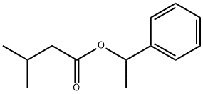 1-phenylethyl isovalerate 结构式