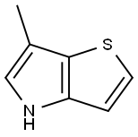 6-METHYL-4H-THIENO[3,2-B]PYRROLE 结构式