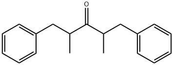 2,4-Dibenzyl-3-pentanone 结构式