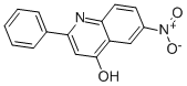 6-Nitro-2-phenyl-4-quinolinol 结构式