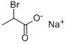sodium 2-bromopropionate 结构式