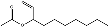 1-vinyloctyl acetate 结构式