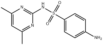 磺胺二甲嘧啶 结构式