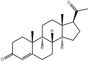 孕酮 结构式