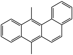 9,10-Dimethyl-1,2-benzanthracene 结构式