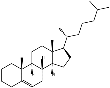 5-胆甾烯 结构式