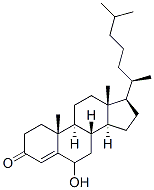 4-cholesten-6-ol-3-one 结构式