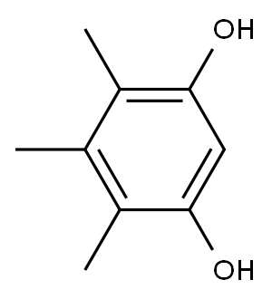 4,5,6-Trimethyl-1,3-benzenediol 结构式