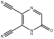 5 - 羟基吡嗪-2,3 - 二腈 结构式