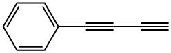 1,3-丁二炔基苯 结构式