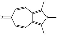 1,2,3-Trimethyl-2-azaazulene-6-one 结构式