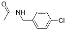 AcetaMide, N-[(4-chlorophenyl)Methyl]- 结构式