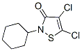 2-Cyclohexyl-4,5-dichloro-4-isothioazolin-3-one 结构式