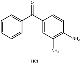 3,4-二氨基二苯甲酮单盐酸盐 结构式