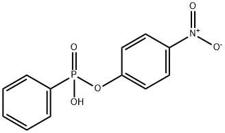 4-硝基苯基苯基膦酸酯 结构式