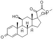 Methyl prednisolonate 结构式