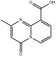 2-METHYL-4-OXO-4H-PYRIDO[1,2-A]PYRIMIDINE-9-CARBOXYLIC ACID 结构式