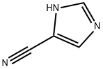 1H-咪唑-4-甲腈 结构式