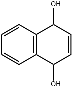 1,4-Dihydronaphthalene-1,4-diol 结构式