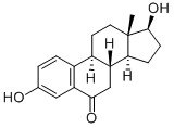 Β-雌二醇-6-肟 结构式