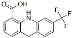 4-Acridinecarboxylic  acid,  9,10-dihydro-6-(trifluoromethyl)- 结构式