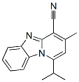 Pyrido[1,2-a]benzimidazole-4-carbonitrile, 3-methyl-1-(1-methylethyl)- (9CI) 结构式