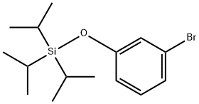 (3-BROMOPHENOXY)TRIISOPROPYLSILANE 97 结构式