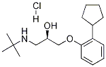 (R)-Penbutolol Hydrochloride 结构式