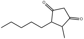 4-Methyl-5-pentyl-1,3-cyclopentanedione 结构式