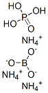 磷铵硼 结构式