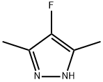 4-氟-3,5-二甲基-1H-吡唑 结构式