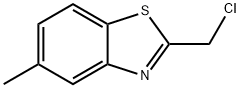 2-氯甲基-5-甲基苯并噻唑 结构式