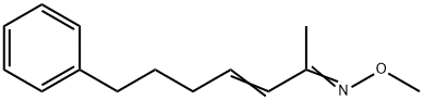 7-Phenyl-3-hepten-2-one O-methyl oxime 结构式