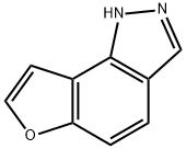 1H-呋喃[2,3-G]吲唑 结构式
