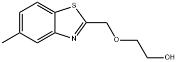 Ethanol, 2-[(5-methyl-2-benzothiazolyl)methoxy]- (7CI,8CI) 结构式