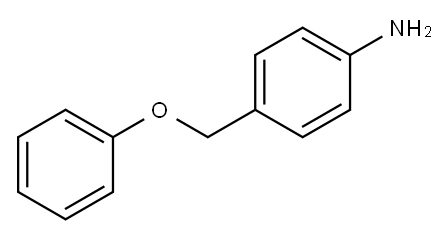 4-(苯氧基甲基) 苯胺 结构式