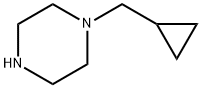 1-(环丙甲基)哌嗪 结构式