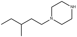 Piperazine, 1-(3-methylpentyl)- (9CI) 结构式