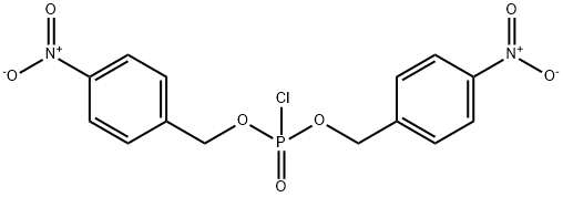 双(4-硝基苄基)氯代磷酸酯 结构式
