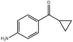 (4-氨基)苯基-环丙基甲酮 结构式