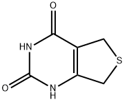 5,7-二氢噻吩并[3,4-D]嘧啶-2,4-二醇 结构式