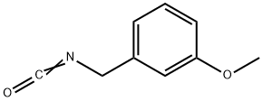 3-甲氧苄基异氰酸酯 结构式
